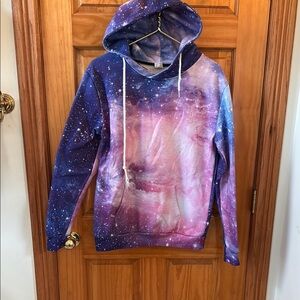 Galaxy Print Hoodie